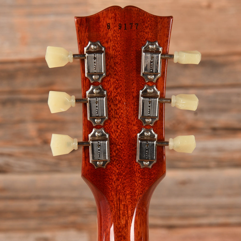 Gibson Demo Shop 58 Les Paul Standard Washed Cherry Sunburst 2021 LEFTY - View 7 | MusicMarket
