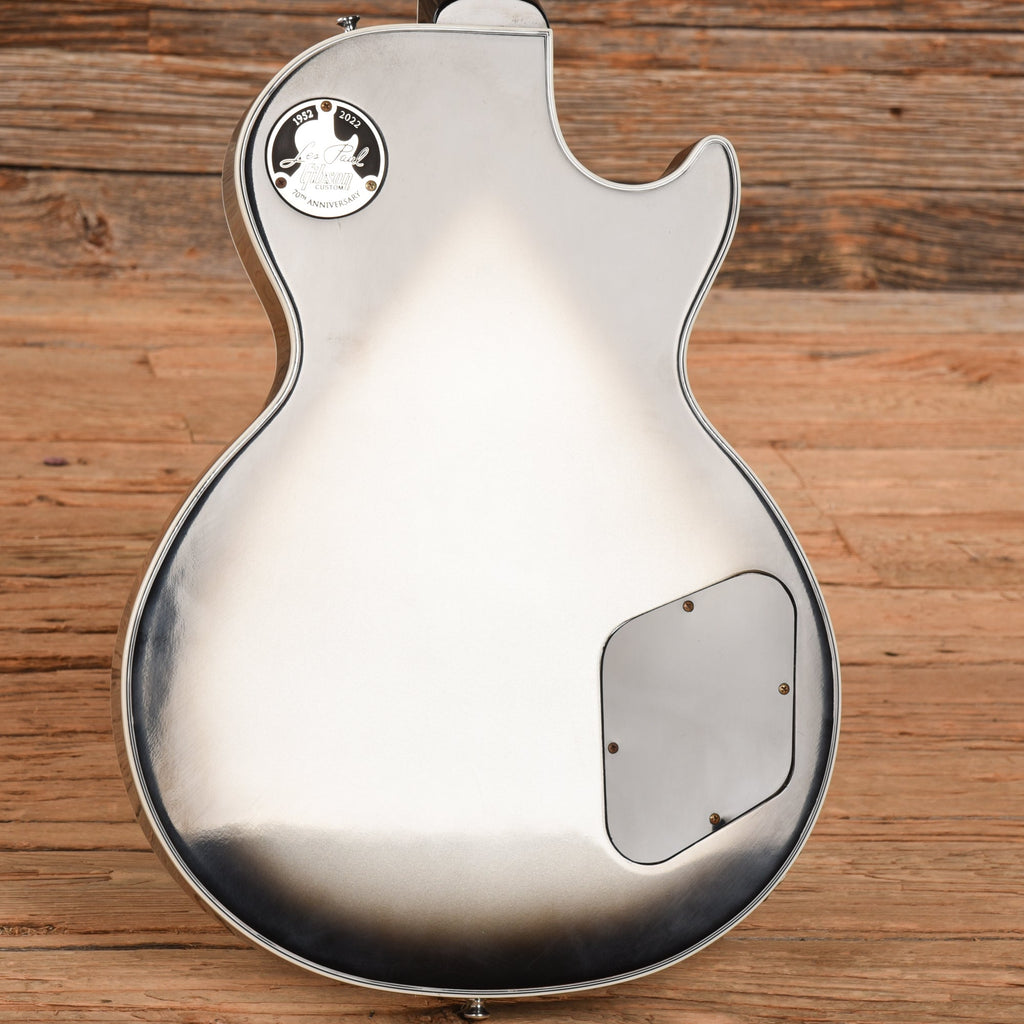 Gibson Demo Shop Les Paul Custom Silverburst VOS 2022 LEFTY - View 9 | MusicMarket