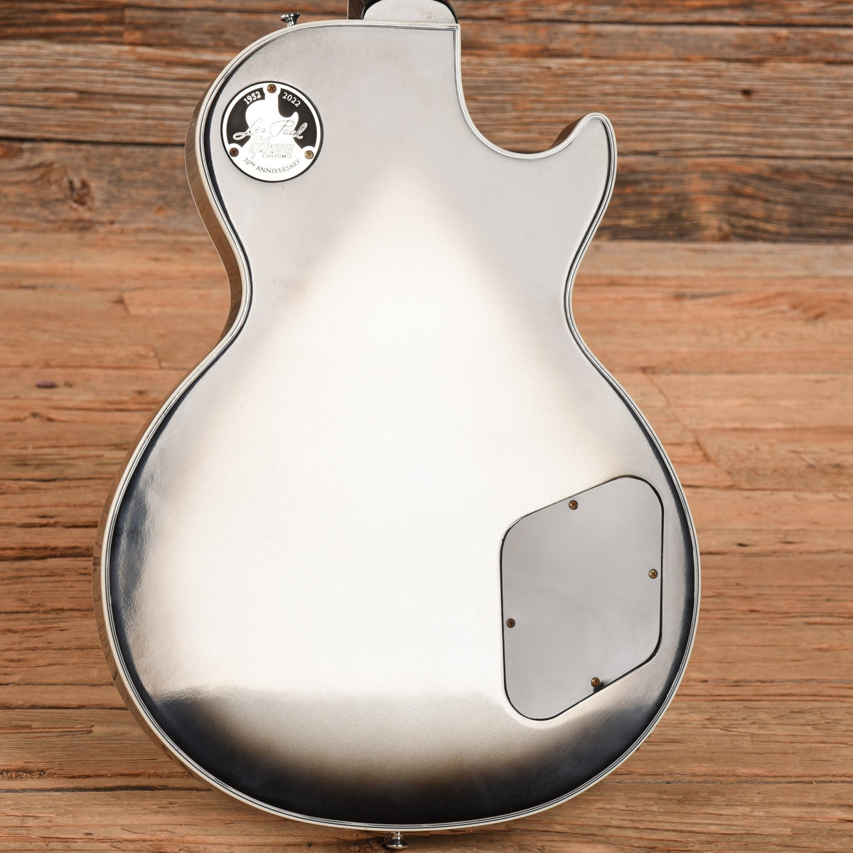 Gibson Demo Shop Les Paul Custom Silverburst VOS 2022 LEFTY - View 9 | MusicMarket