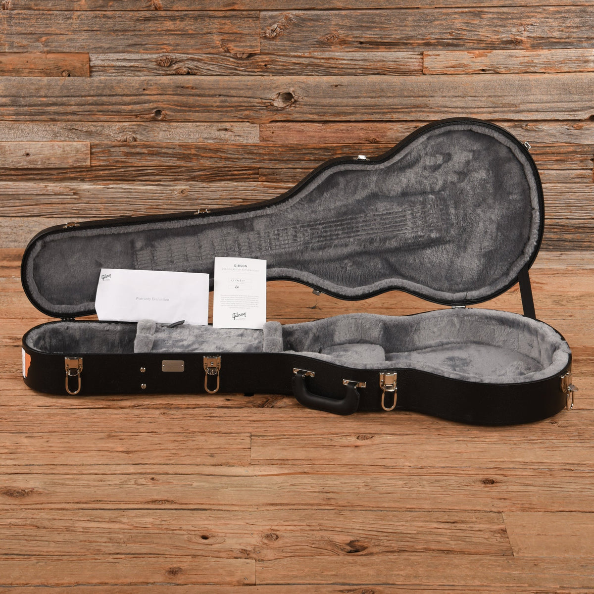 Gibson Demo Shop Les Paul Custom Silverburst VOS 2022 LEFTY - View 11 | MusicMarket