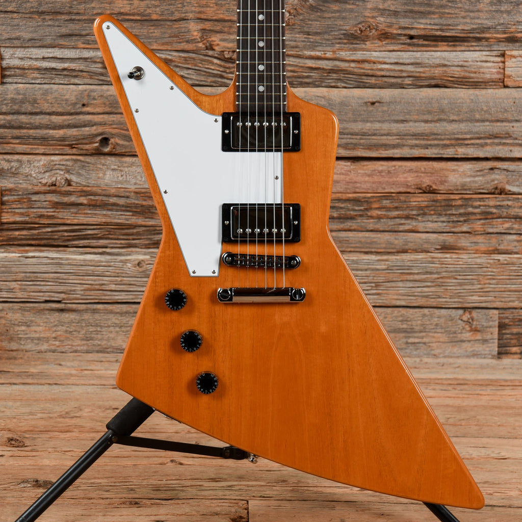 Gibson Explorer Antique Natural 2022 LEFTY - MusicMarket
