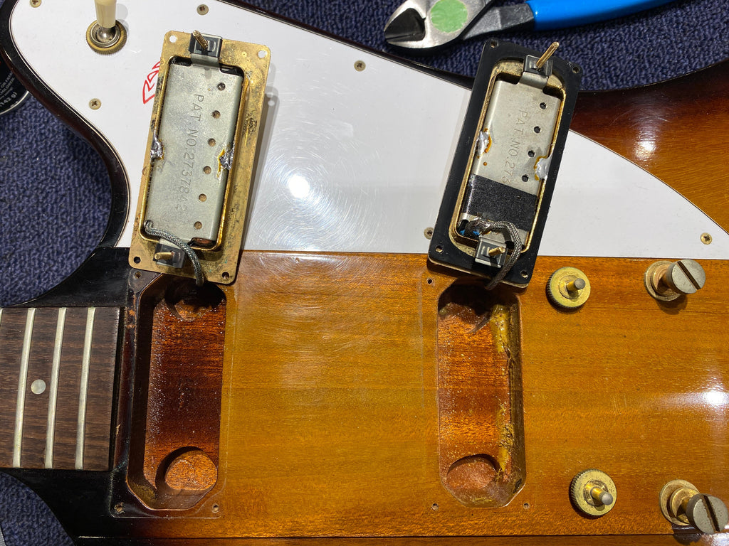Gibson Firebird '76 Bicentennial Sunburst 1978 - View 10 | MusicMarket