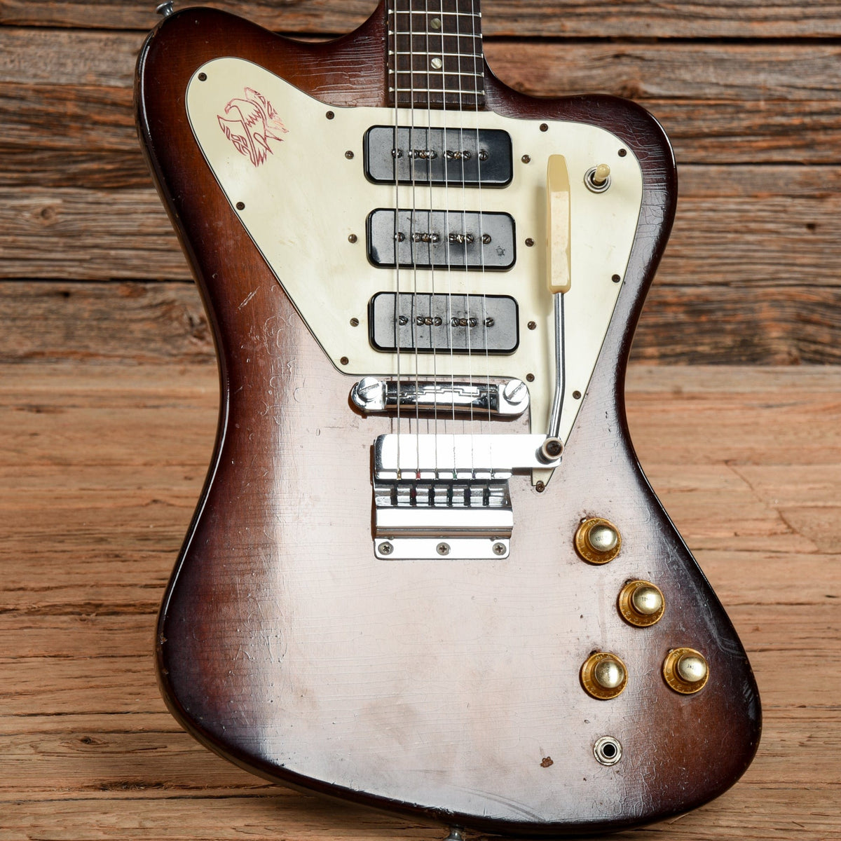 Gibson Firebird III Sunburst 1966 - View 8 | MusicMarket