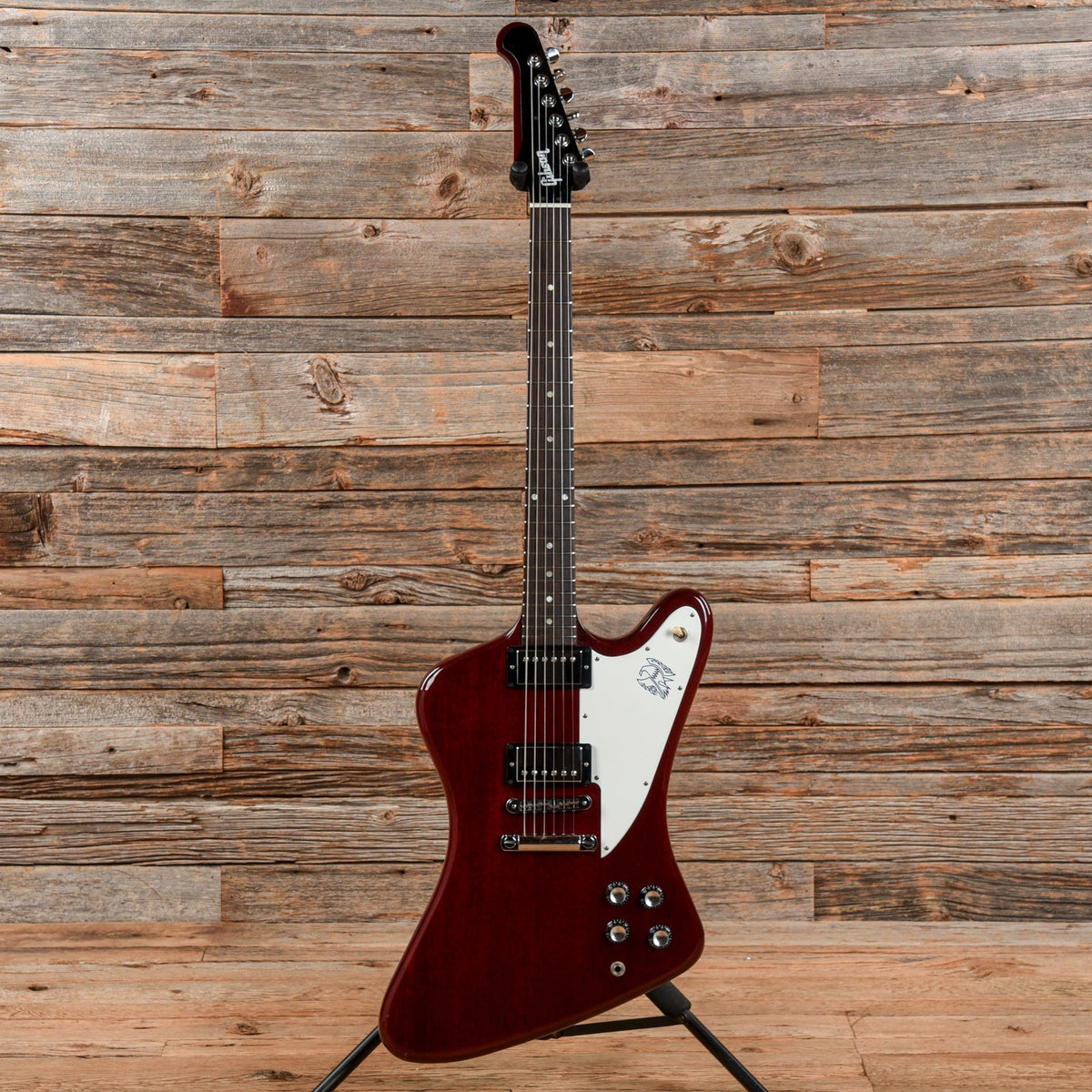 Gibson Firebird Studio Cherry Red 2008 - View 3 | MusicMarket