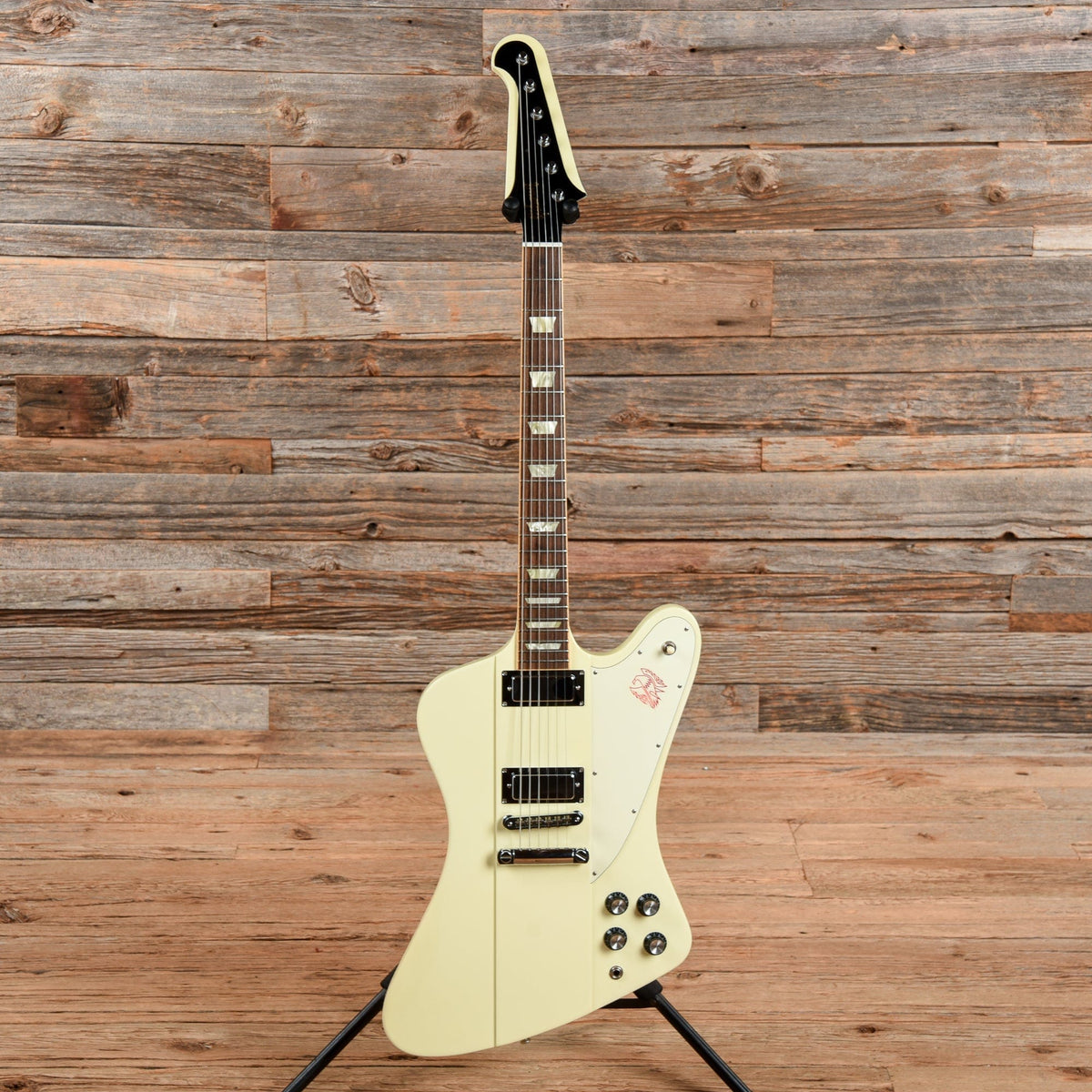 Gibson Firebird V Arctic White 2007 - View 3 | MusicMarket