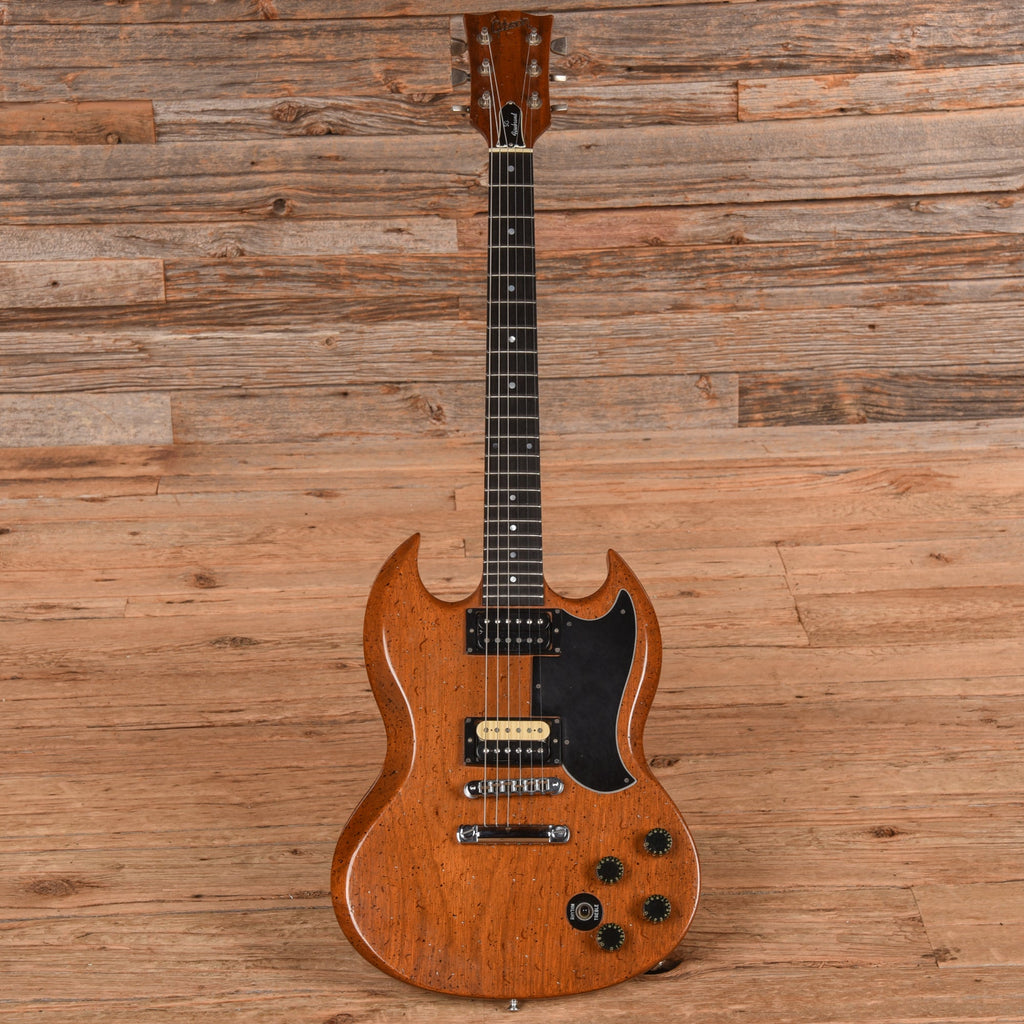 Gibson Firebrand SG Natural Black Speckle 1980 - View 4 | MusicMarket