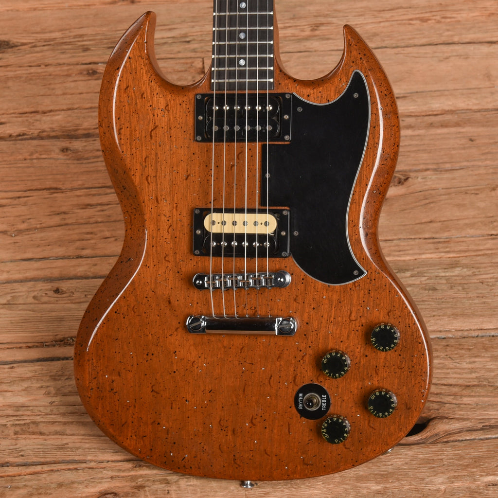 Gibson Firebrand SG Natural Black Speckle 1980 - View 2 | MusicMarket
