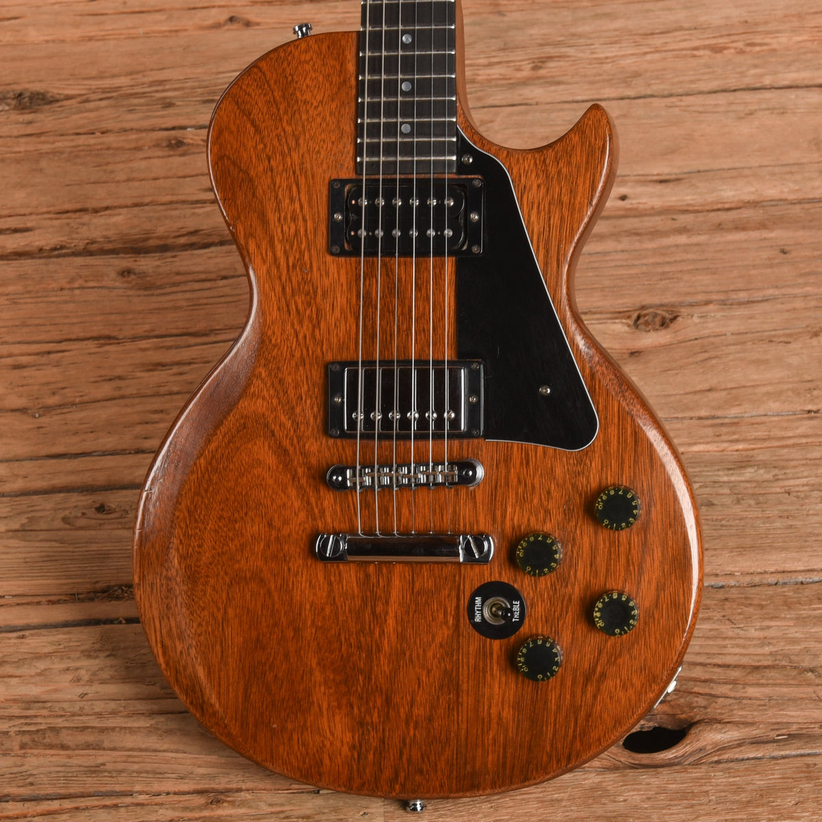 Gibson Firebrand "The Paul" Deluxe Natural 1980 - View 2 | MusicMarket