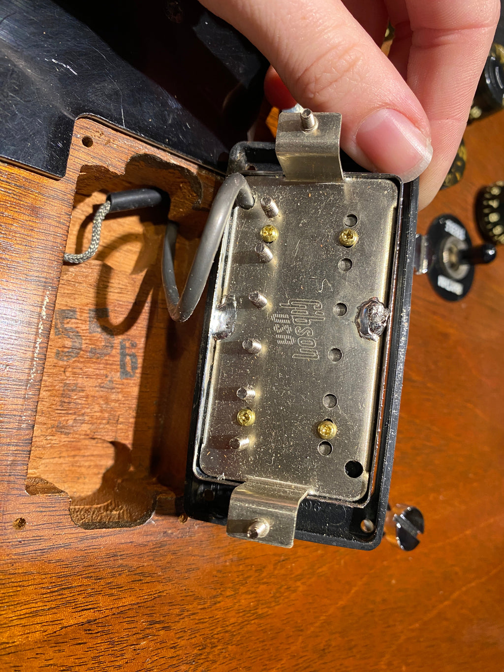 Gibson Firebrand "The Paul" Deluxe Natural 1980 - View 10 | MusicMarket