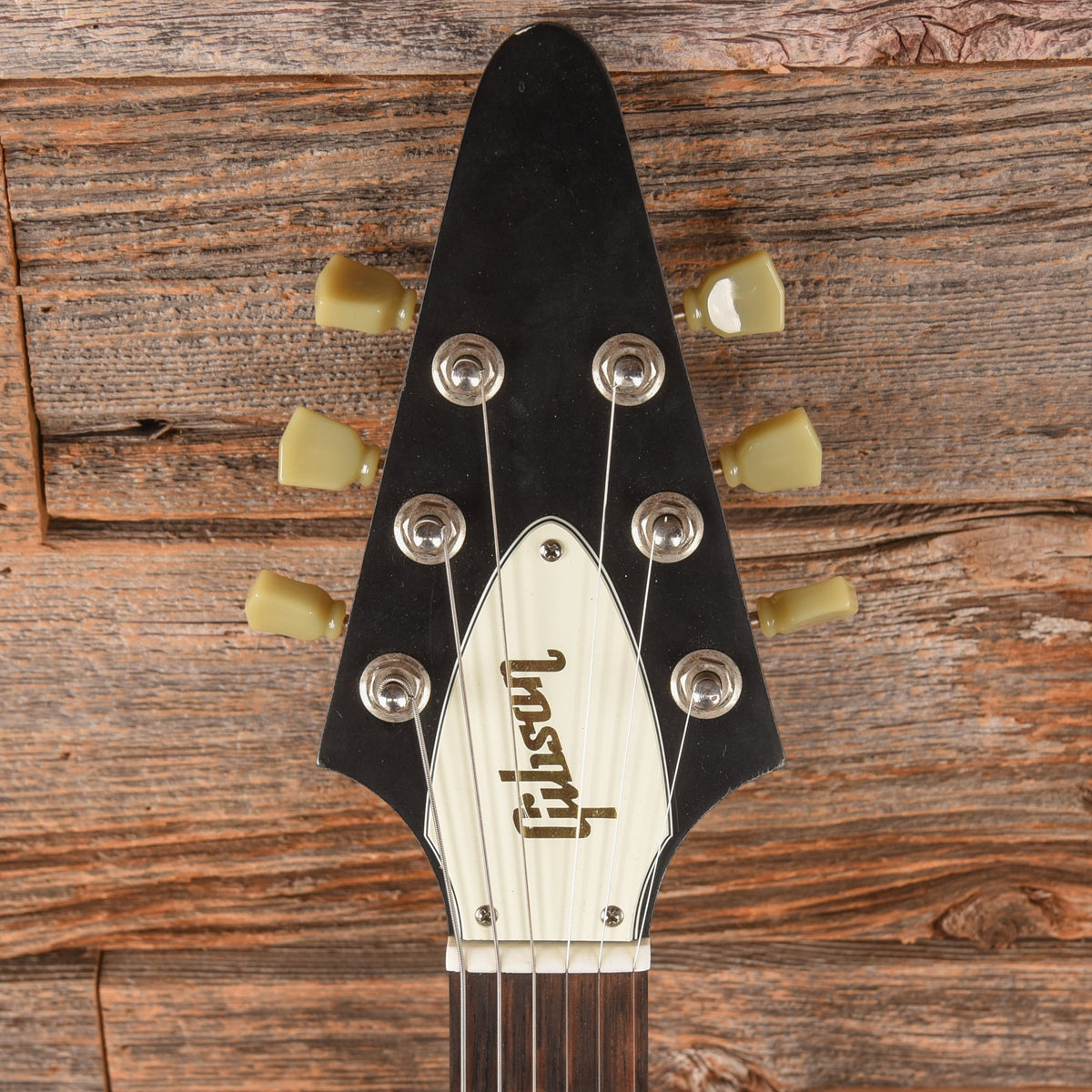 Gibson Flying V Faded Faded Brown 2005 - View 6 | MusicMarket