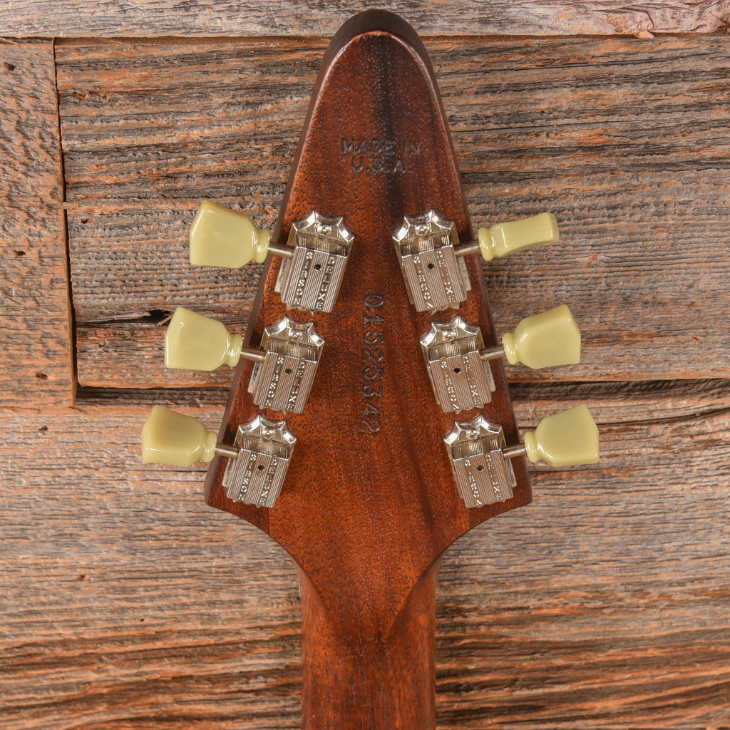 Gibson Flying V Faded Faded Brown 2005 - View 7 | MusicMarket