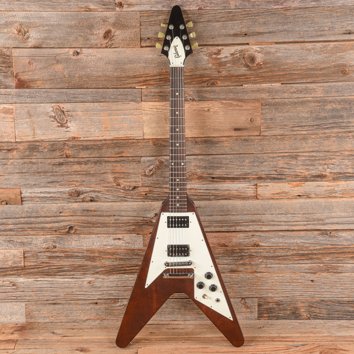 Gibson Flying V Faded Faded Brown 2005 - View 4 | MusicMarket