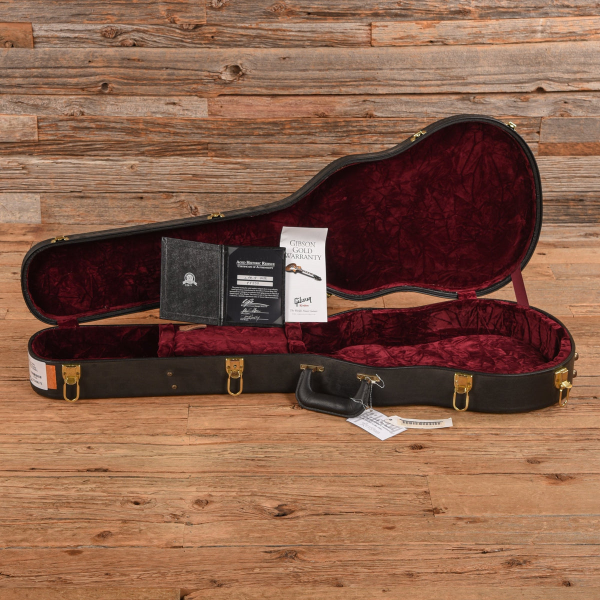 Gibson Les Paul '58 Murphy aged 50th Anniversary Goldtop - Dave Amato of REO Speedwagon - View 9 | MusicMarket