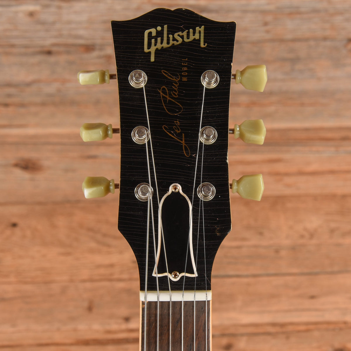 Gibson Les Paul '58 Murphy aged 50th Anniversary Goldtop - Dave Amato of REO Speedwagon - View 6 | MusicMarket