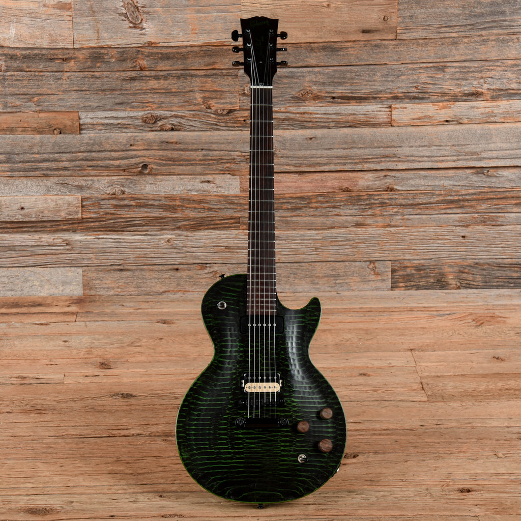 Gibson Les Paul BFG Gator Green 2011 - View 4 | MusicMarket