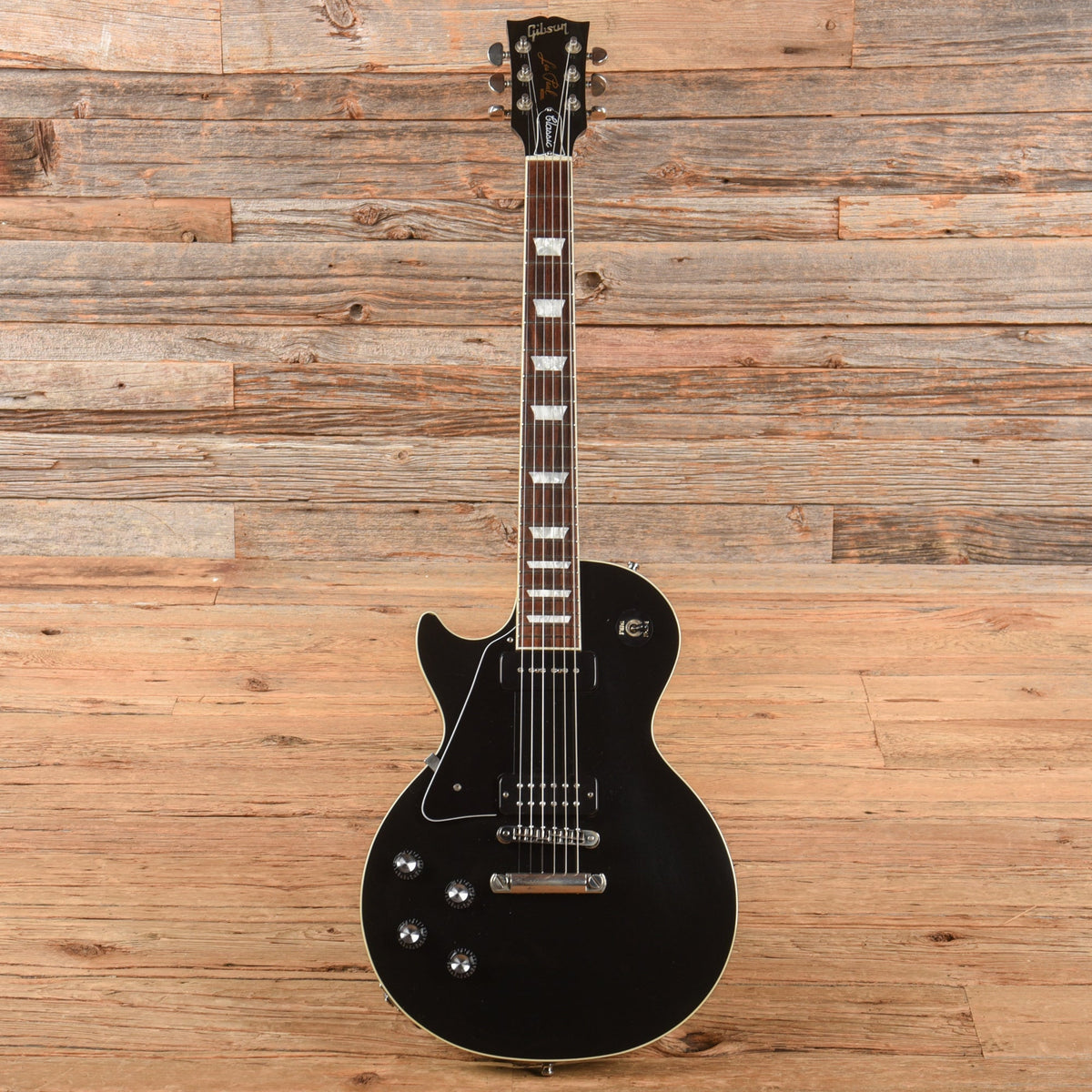 Gibson Les Paul Classic P90 Black 2018 LEFTY - View 4 | MusicMarket