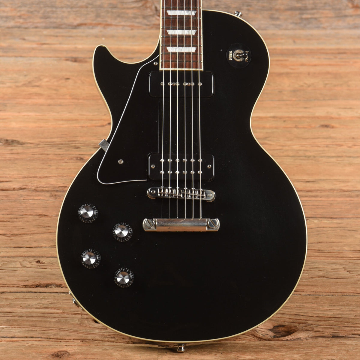 Gibson Les Paul Classic P90 Black 2018 LEFTY - MusicMarket