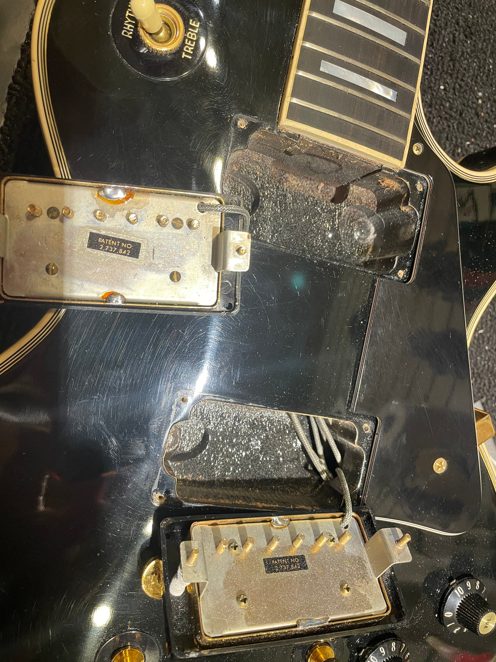 Gibson Les Paul Custom Black 1973 - View 11 | MusicMarket