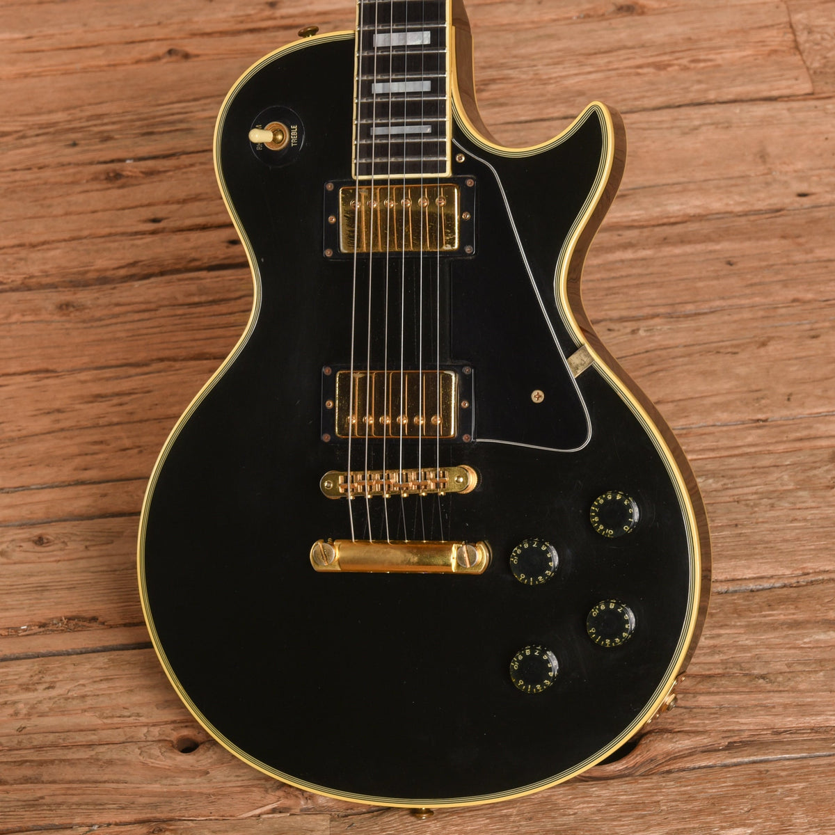 Gibson Les Paul Custom Black 1979 - View 2 | MusicMarket