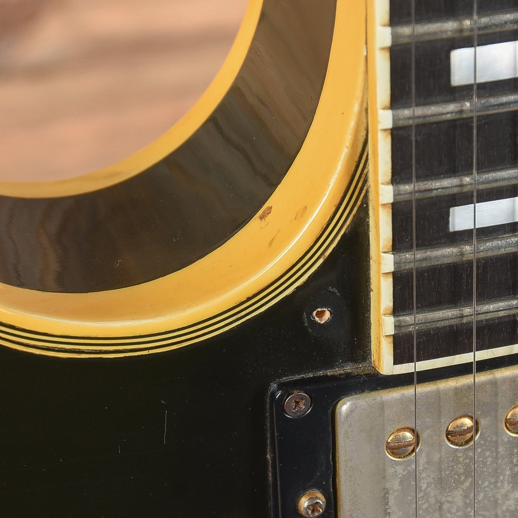 Gibson Les Paul Custom Black 1981 LEFTY - View 11 | MusicMarket