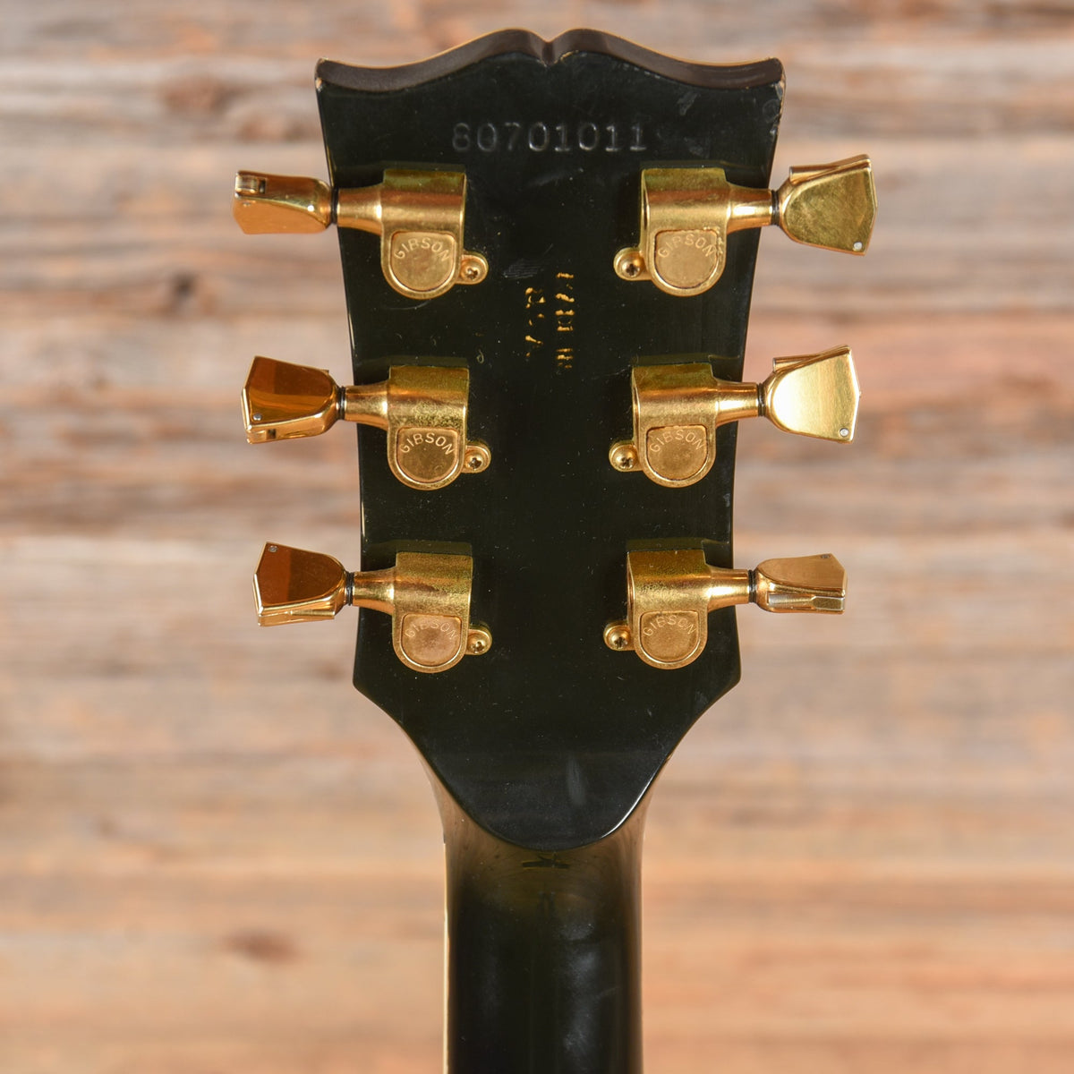 Gibson Les Paul Custom Black 1981 LEFTY - View 7 | MusicMarket
