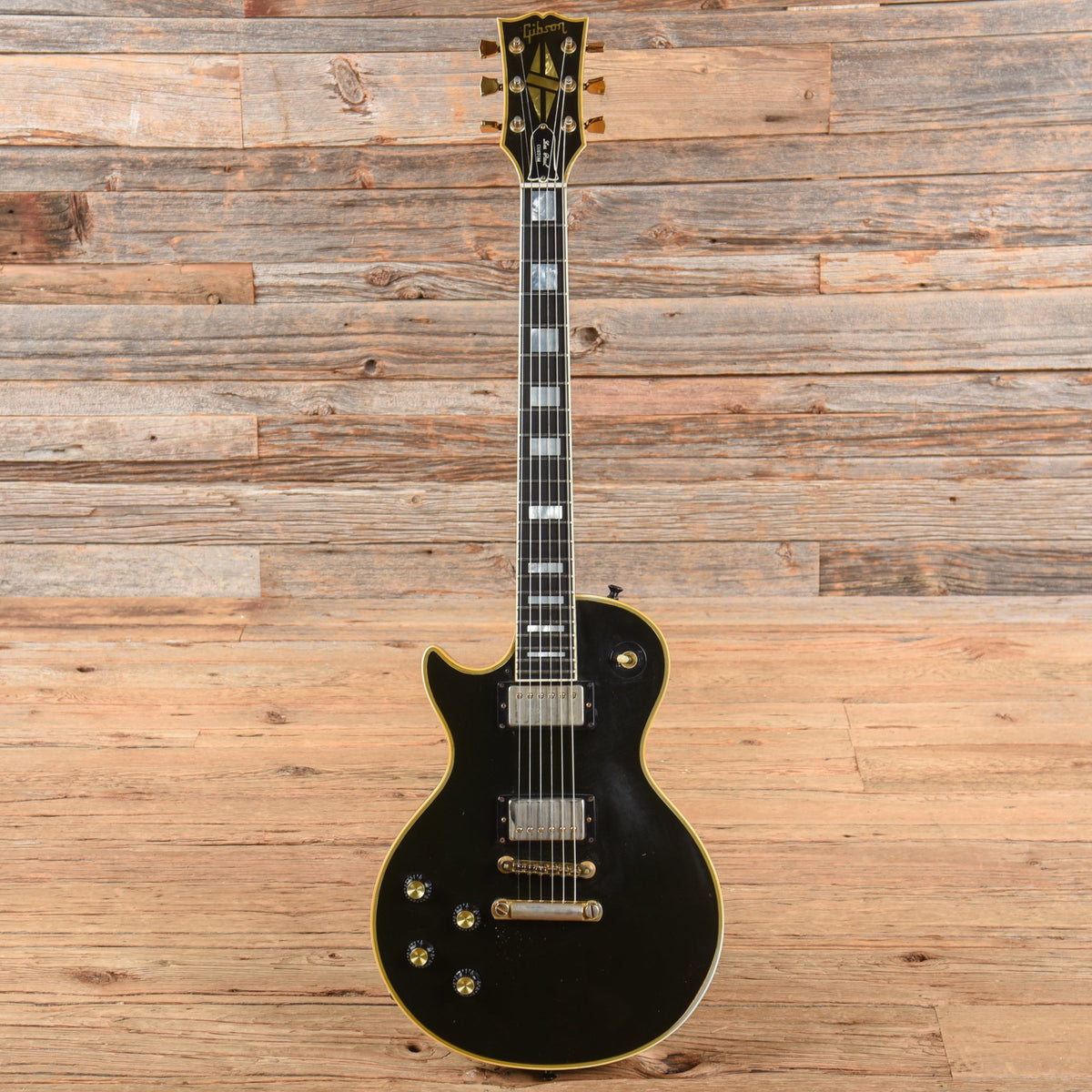 Gibson Les Paul Custom Black 1981 LEFTY - View 4 | MusicMarket