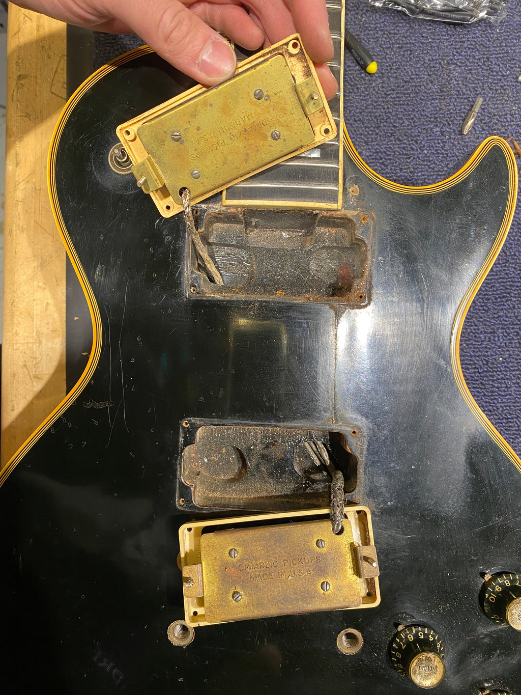 Gibson Les Paul Custom Ebony 1974 - View 10 | MusicMarket