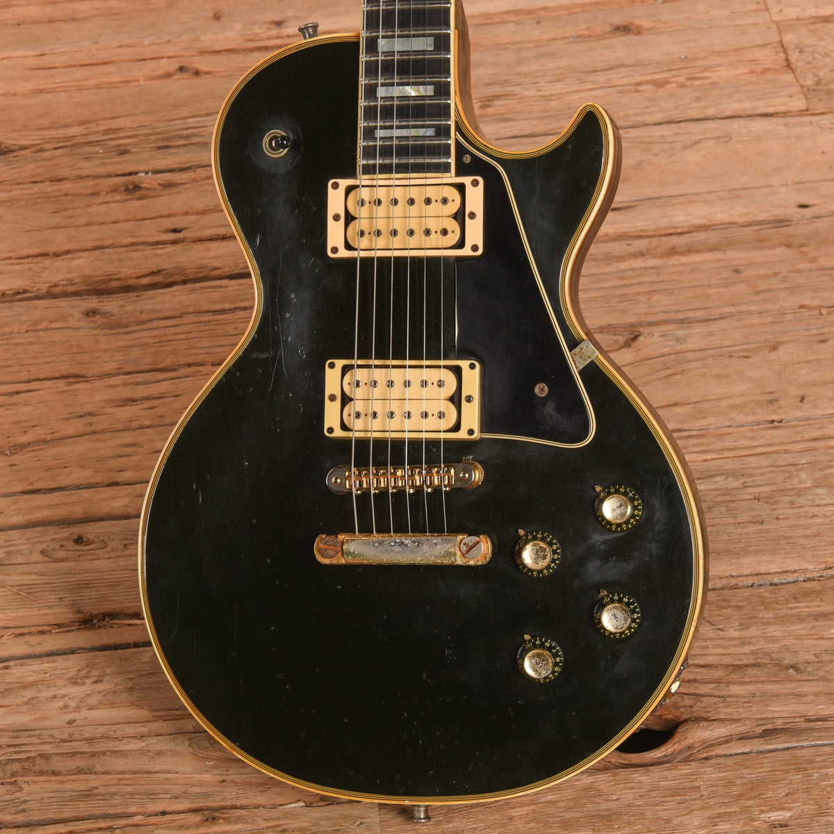 Gibson Les Paul Custom Ebony 1974 - View 2 | MusicMarket