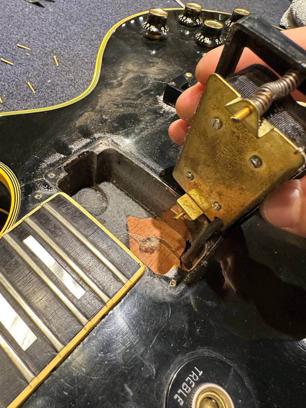 Gibson Les Paul Custom Ebony 1976 - View 15 | MusicMarket
