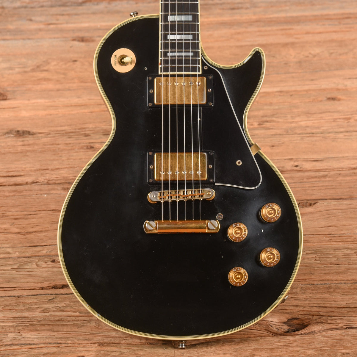 Gibson Les Paul Custom Ebony Refin 1990 - MusicMarket