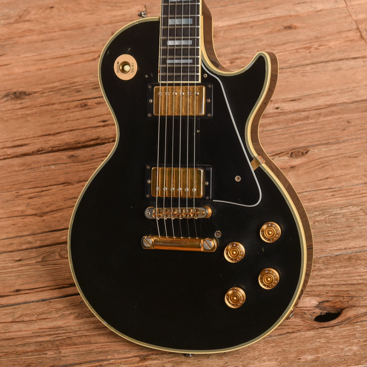 Gibson Les Paul Custom Ebony Refin 1990 - View 2 | MusicMarket