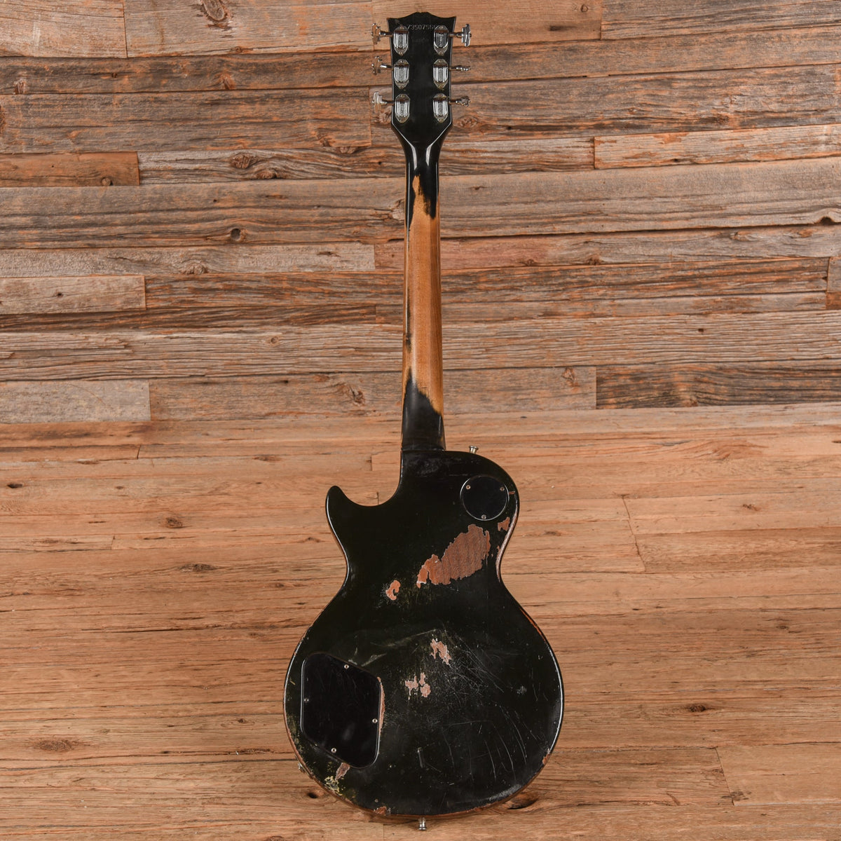 Gibson Les Paul Deluxe Black 1977 - View 5 | MusicMarket