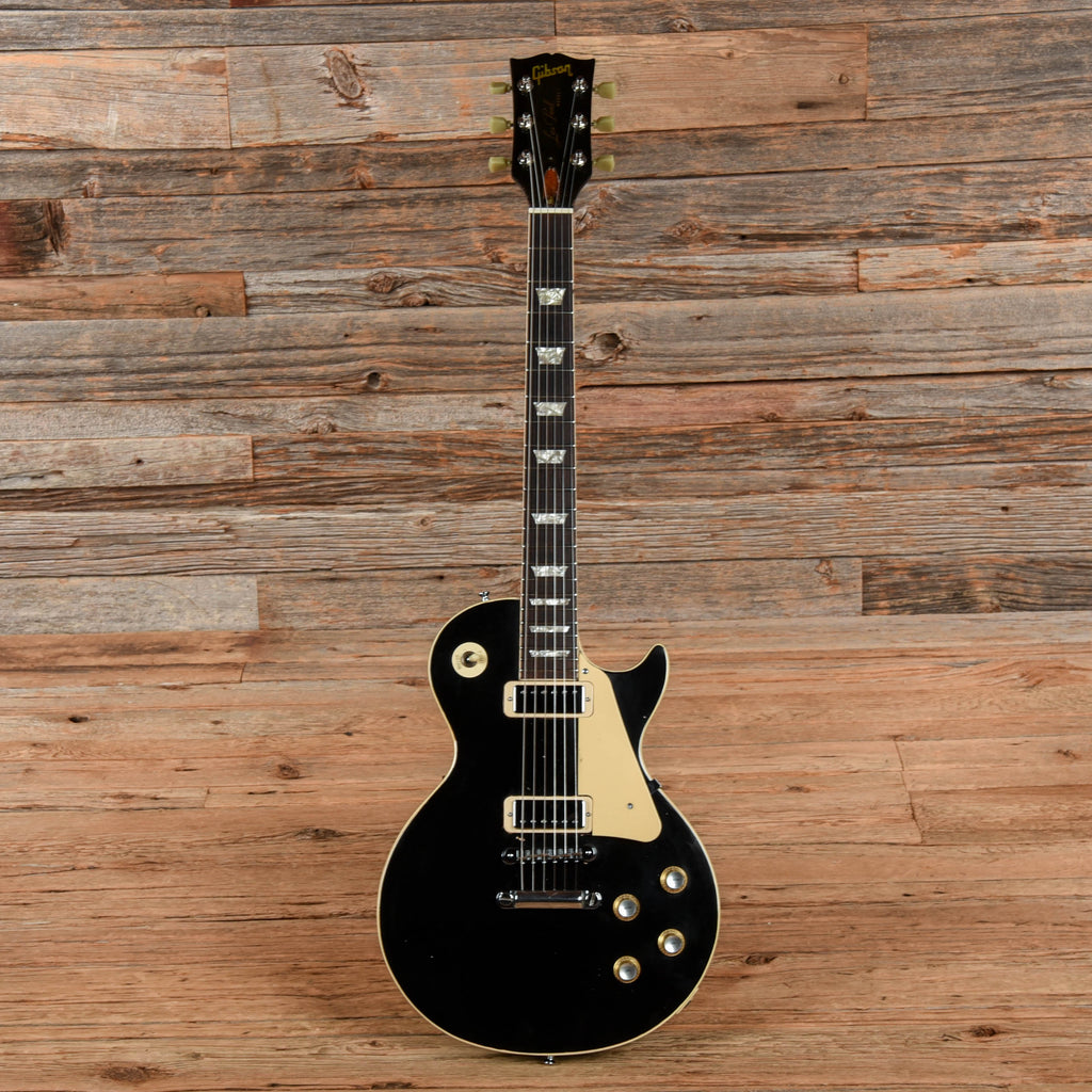 Gibson Les Paul Deluxe Black Refin 1970s - View 4 | MusicMarket