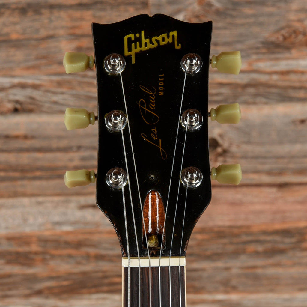 Gibson Les Paul Deluxe Black Refin 1970s - View 6 | MusicMarket