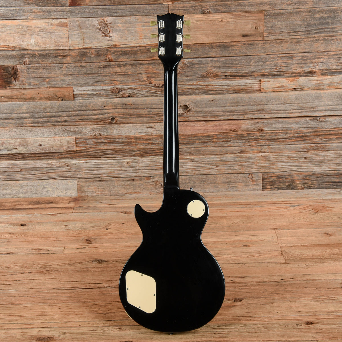 Gibson Les Paul Deluxe Black Refin 1970s - View 5 | MusicMarket