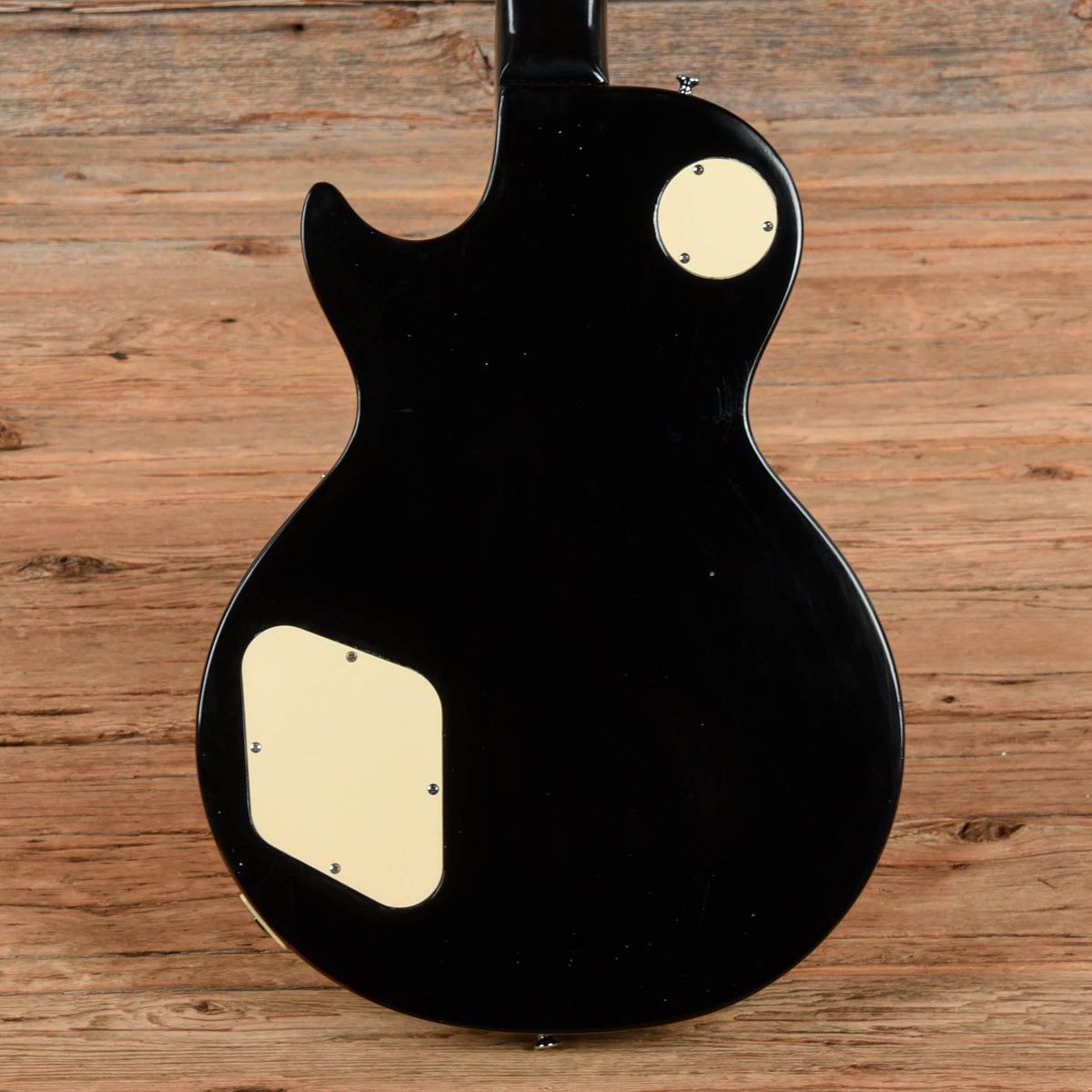 Gibson Les Paul Deluxe Black Refin 1970s - View 3 | MusicMarket