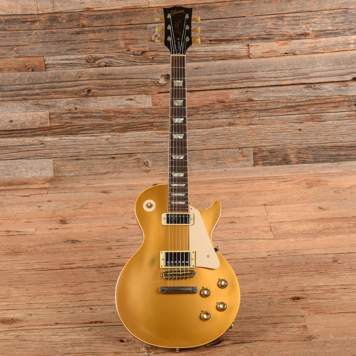 Gibson Les Paul Deluxe Goldtop 1973 - View 4 | MusicMarket