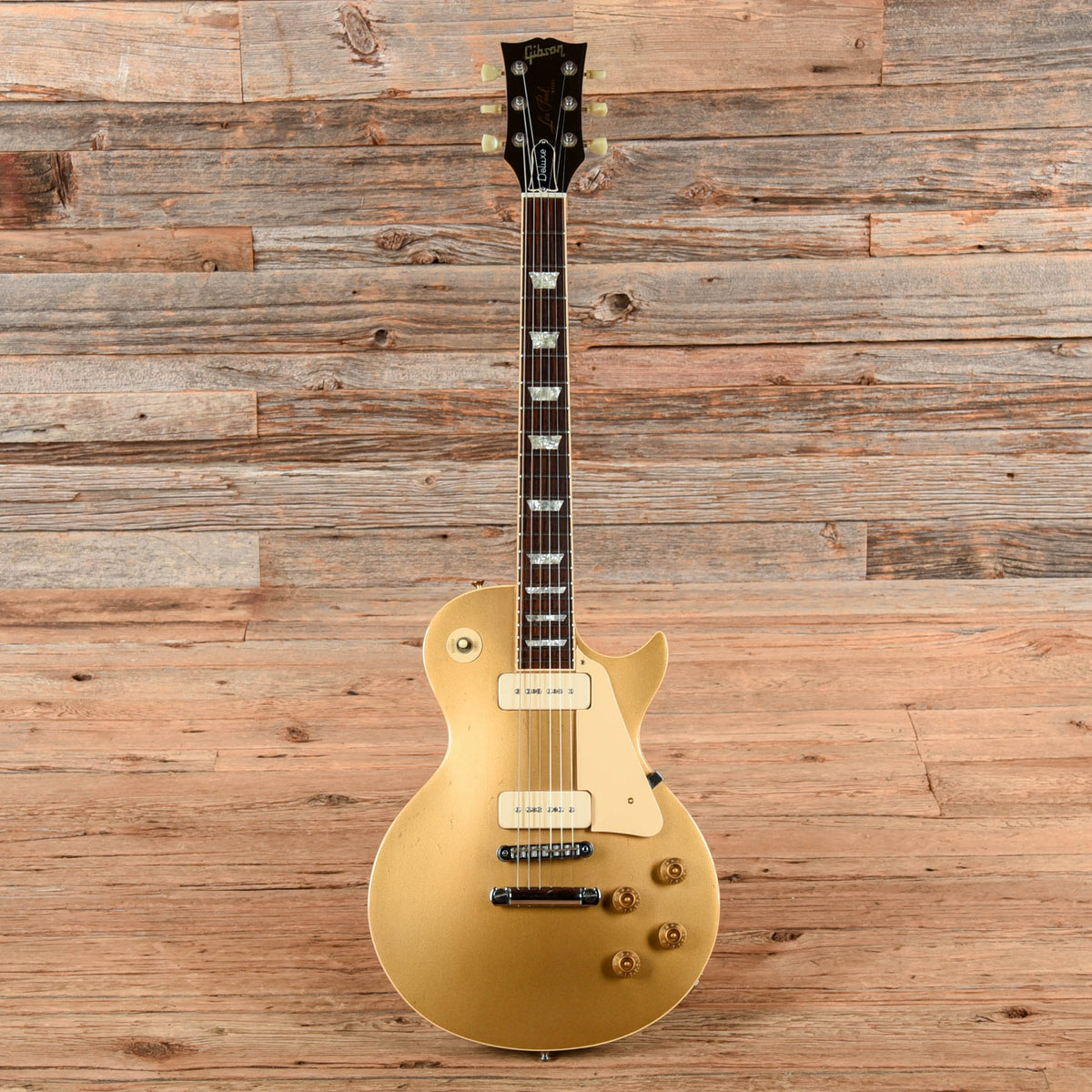 Gibson Les Paul Deluxe Goldtop 1981 - View 4 | MusicMarket