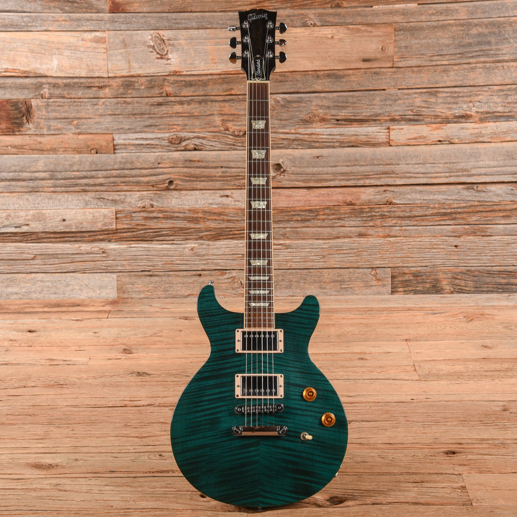 Gibson Les Paul Double Cut Standard Green Jalapeno 1998 - View 4 | MusicMarket