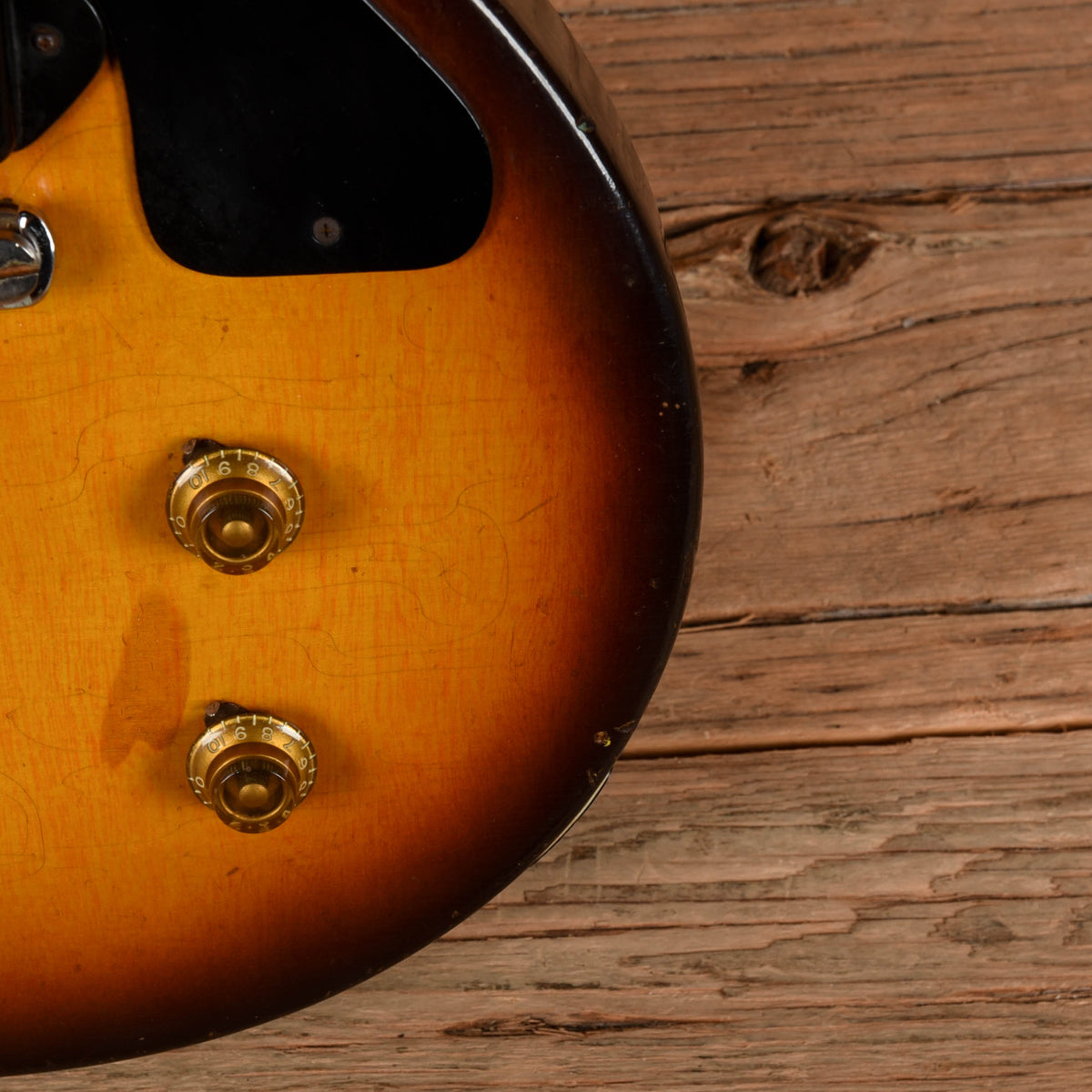 Gibson Les Paul Junior Sunburst 1958 - View 12 | MusicMarket
