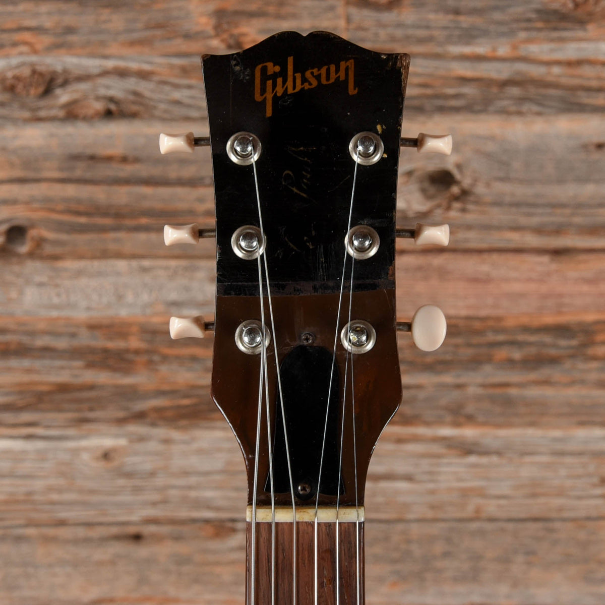 Gibson Les Paul Junior Sunburst 1958 - View 6 | MusicMarket