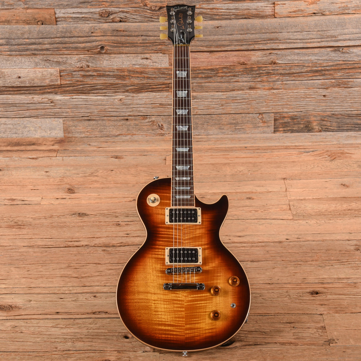 Gibson Les Paul Less Plus Desert Burst 2014 - View 4 | MusicMarket
