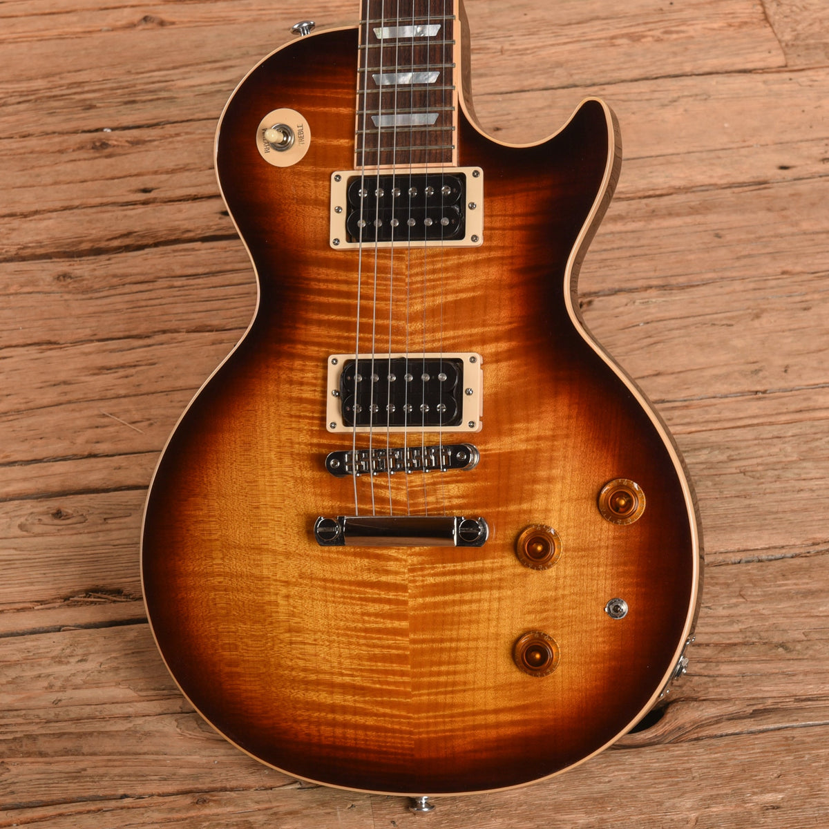 Gibson Les Paul Less Plus Desert Burst 2014 - View 2 | MusicMarket