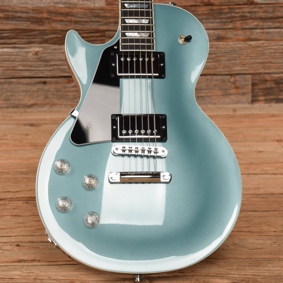 Gibson Les Paul Modern Pelham Blue 2021 LEFTY - View 8 | MusicMarket