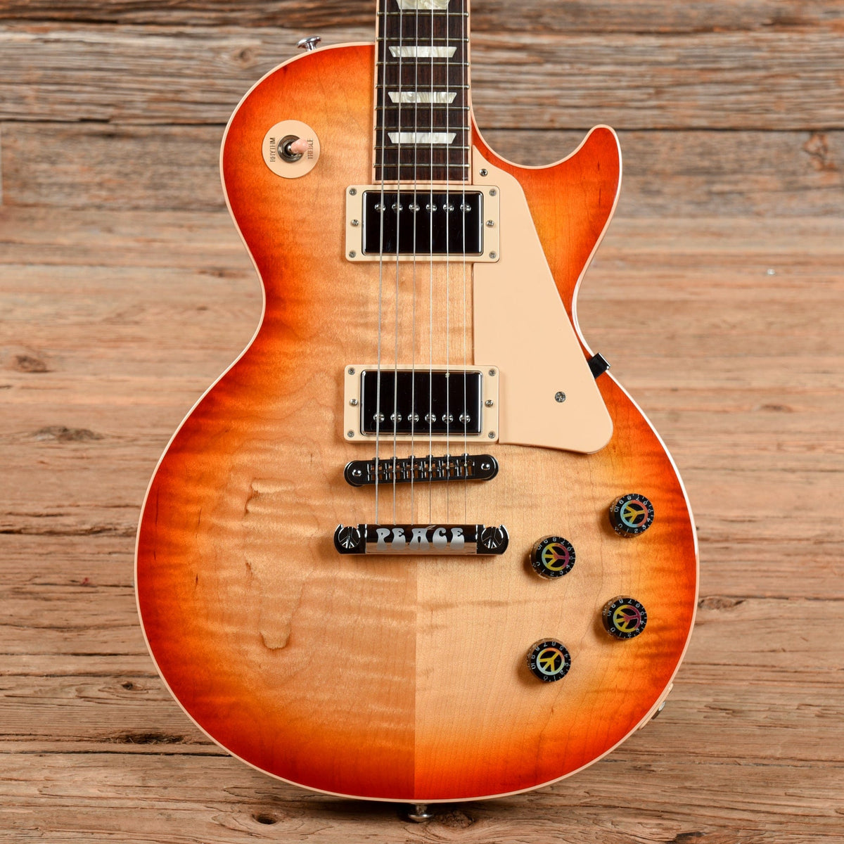 Gibson Les Paul Peace 2014 Limited Edition - Serenity Sunrise Sunburst - MusicMarket