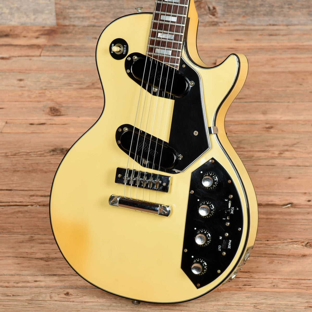 Gibson Les Paul Recording Alpine White 1976 - View 2 | MusicMarket