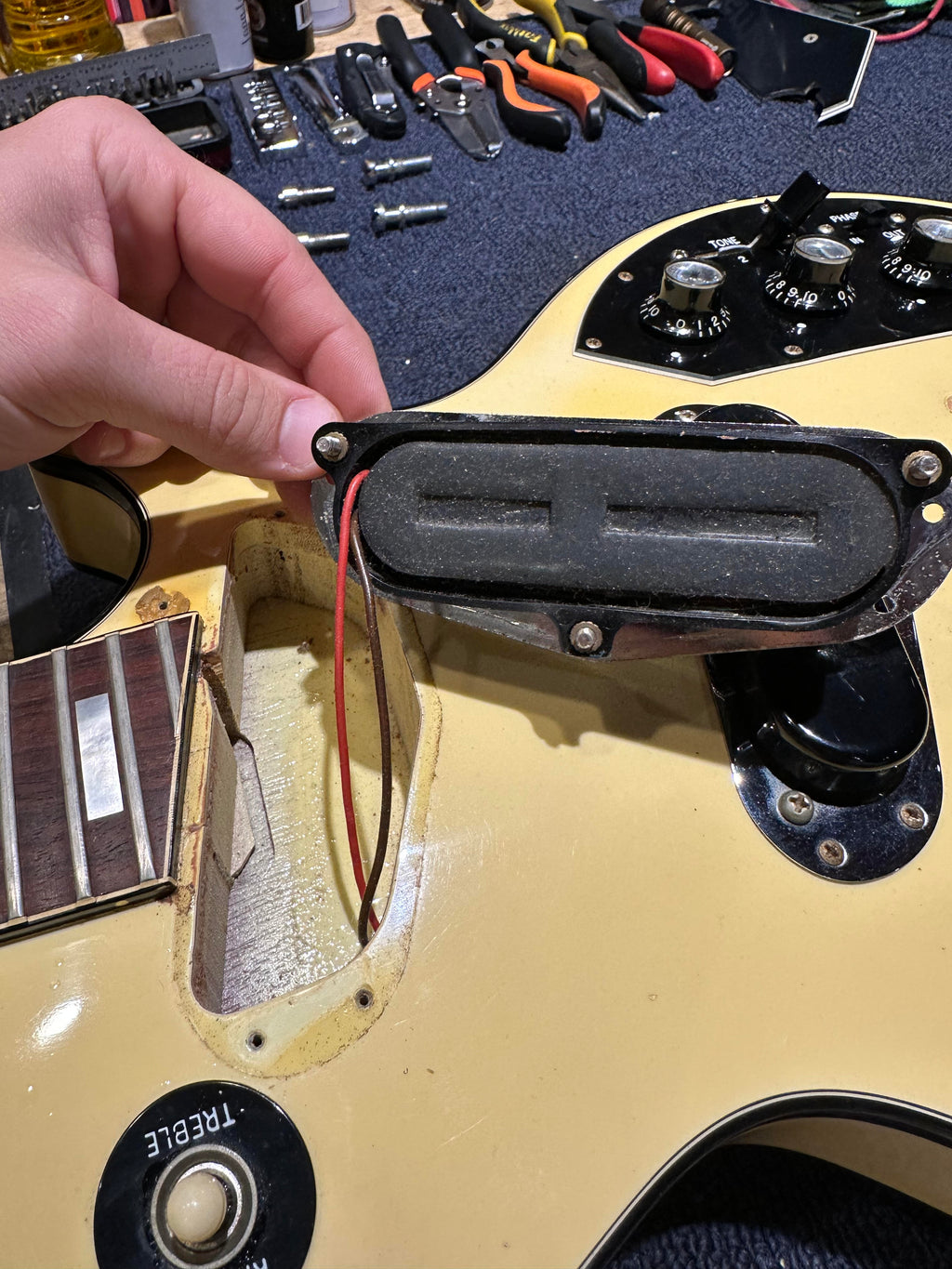 Gibson Les Paul Recording Alpine White 1976 - View 14 | MusicMarket