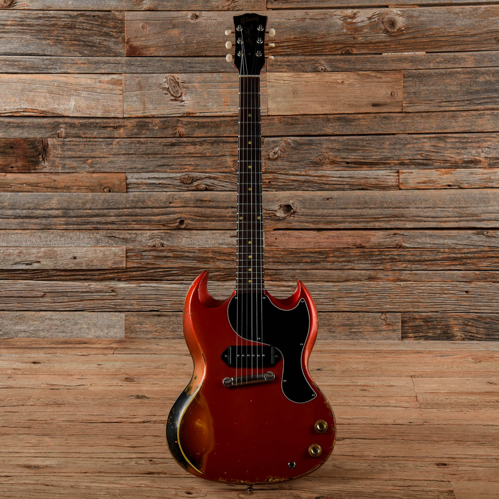 Gibson Les Paul SG Junior Candy Apple Red 1961 - View 4 | MusicMarket