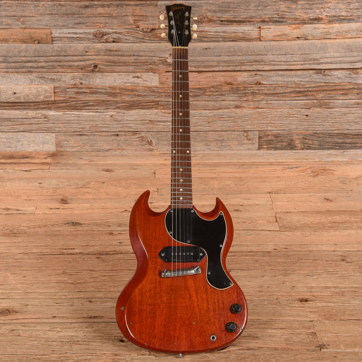 Gibson Les Paul (SG) Junior Cherry 1961 - View 4 | MusicMarket