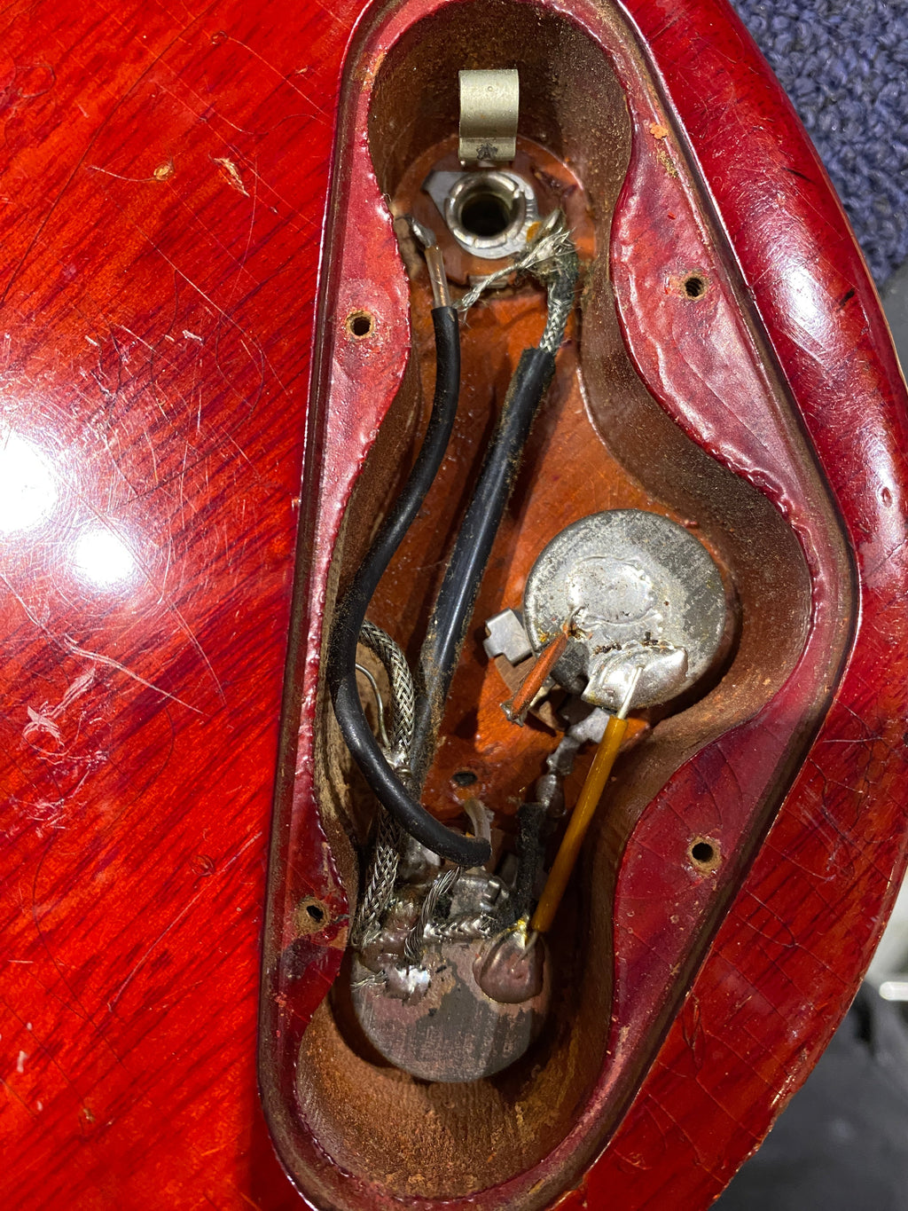 Gibson Les Paul (SG) Junior Cherry 1961 - View 13 | MusicMarket